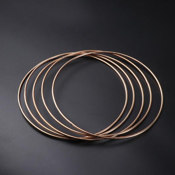 

decorative objects & figurines 10pcs dreamcatcher iron ring diy dream catcher round accessories (75mm)
