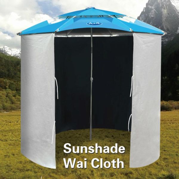 

tents and shelters large beach sun umbrella wai cloth garden parasol anti-uv outdoor camping tent awning canopy waterproof sunshade shelter