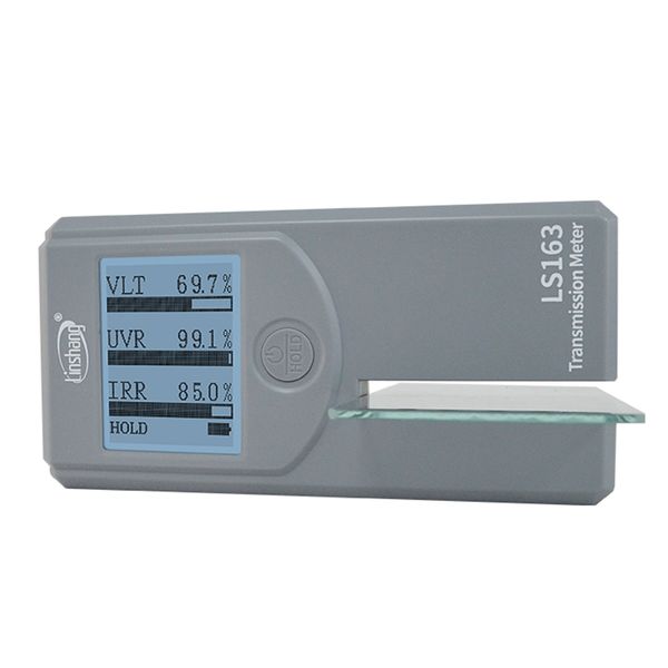 

portable solar film transmittance meter tester ls163 window tint meter uv ir vlt automotive windshield glass