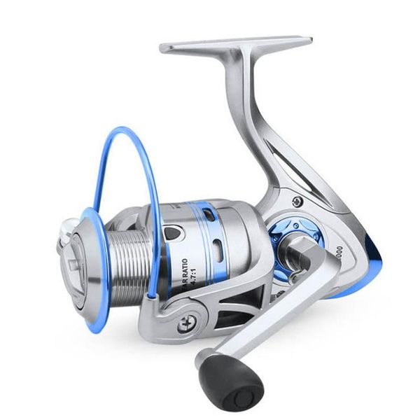 

baitcasting reels fishing feels fb1000-6000 high speed 5:2:1 gear ration spinning pesca salt water reel for carp