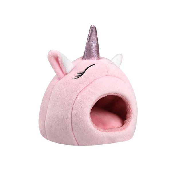 

cute soft and comfortable pet room in the shape pet house monster shape cute small monster bedding hamster nest toys