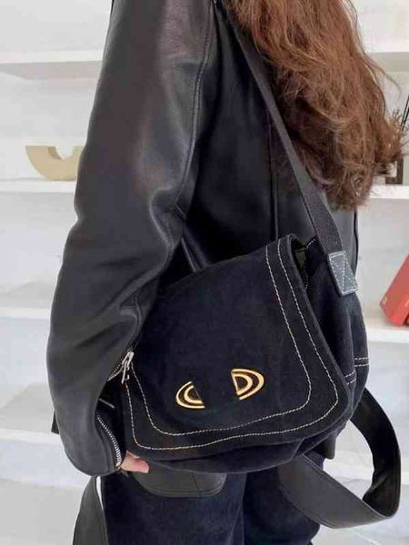 

2022 saturn canvas women message handbags men single shoulder crossbody bags