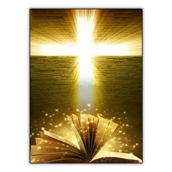 

diamond painting full drill square 5d diy cross stitch kit the bible and picture art mosaic paintings accessories