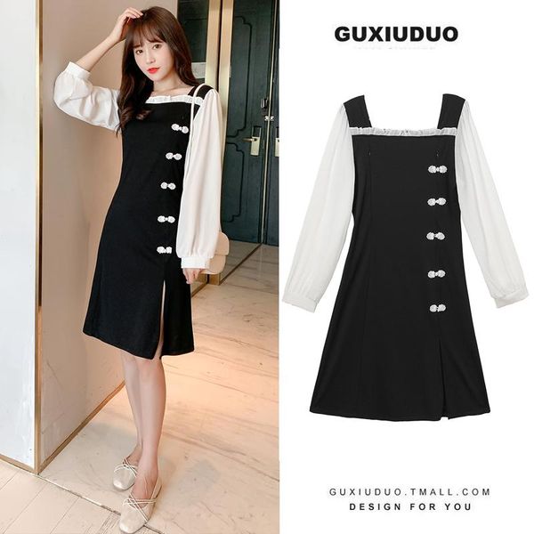 

maternity dresses 630# clothes slimming a line nursing dress spring autumn breastfeeding, White