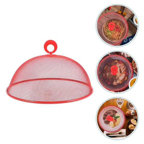 

kitchen storage & organization 1pc wrought iron food cover insect-proof protective