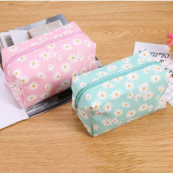 

storage bags 2021 canvas makeup bag travel cosmetic waterproof toiletries for bathroom ladies beauty organizer