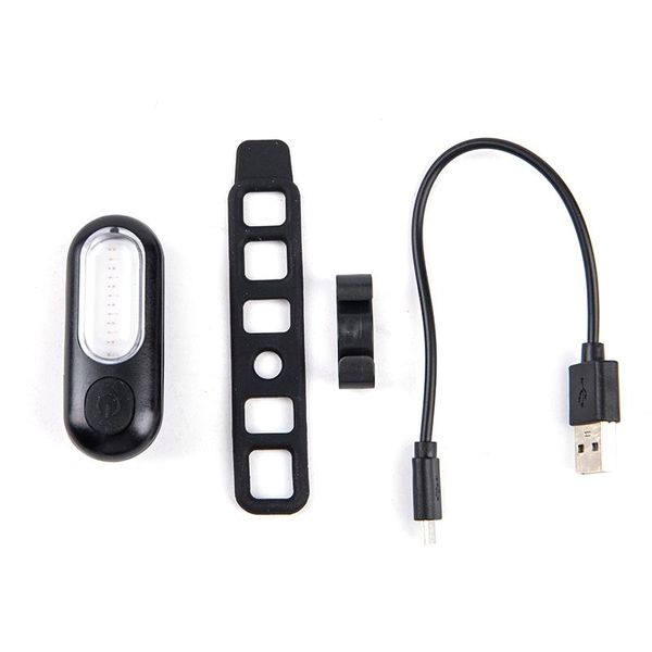 

bike lights bicycle accessories usb rechargeable backpack light tail night warning