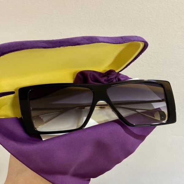 

black sunglasses new box ubwxc oversized flat with da sole sunglasses ladies occhiali fashion gold 0434 amitc, White;black