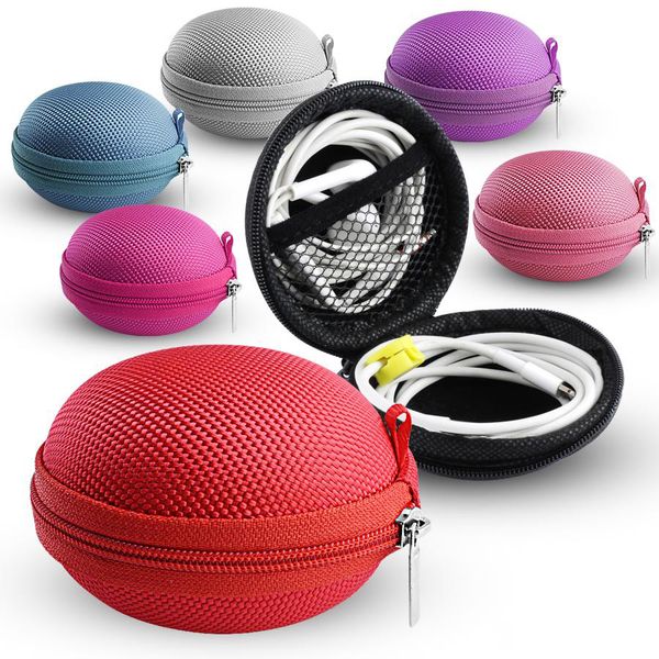 

headphone storage bag anti-pressure earplugs hook hook shockproof earphone storage box