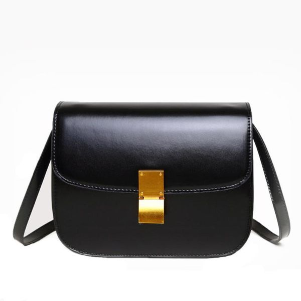 

style messenger phone solid storage shoulder leather women bag artificial student girls retro pouch square casual small durable cwgng