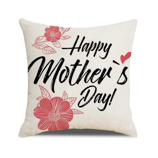 

pillow case irisbell mother's day pillowcase home sofa couch decoration fashionable comfort throw car soft square cushion