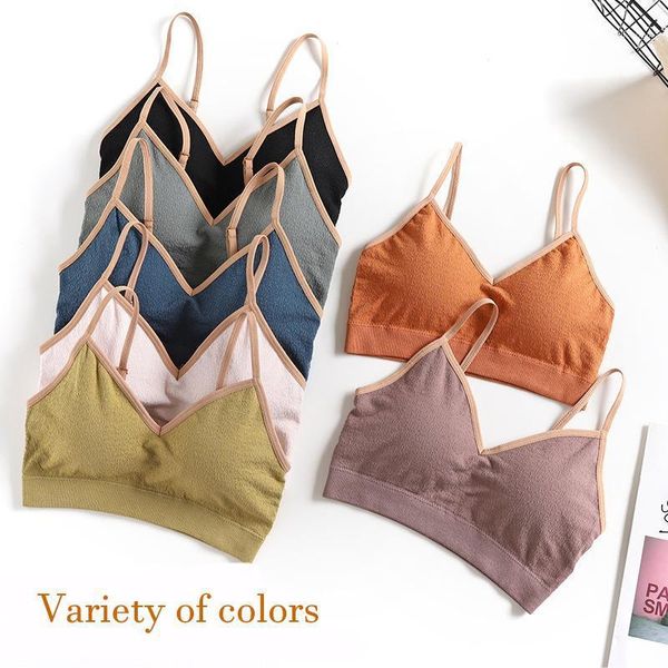 

women's underwear sports bra seamless basic tank camisoles & tanks, Black;white