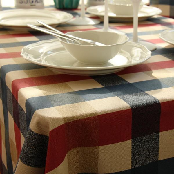 

table cloth art cotton television dust-proof pastoral retro