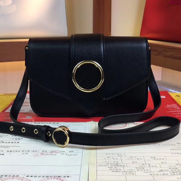 

smooth leather shoulder bag tote handbag fashion metal letter women handbags cover flap magnetic hasp gold hardware ajustable strap