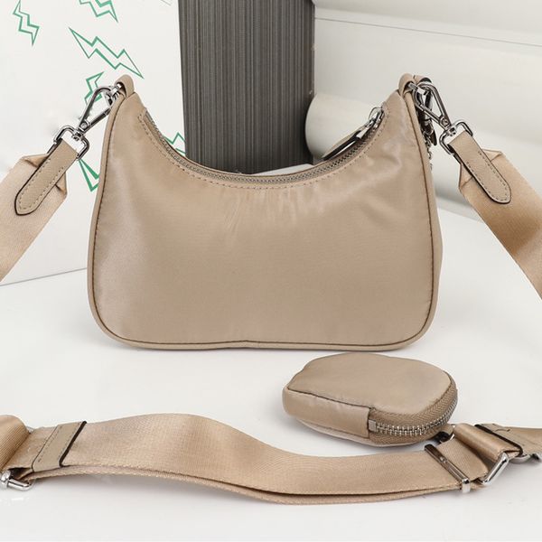 

design handbag classic fashion nylon underarm high end quality luxury shoulder bag messenger handbags for women