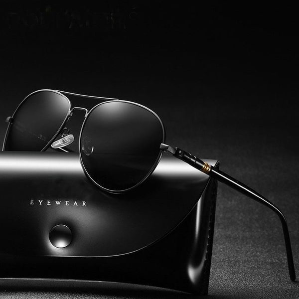 

polarized oval pilot men weshion brand fishing designer classic shades driving uv40 sunglasses glasses sun mannen zonnebril 2021 onoko, White;black