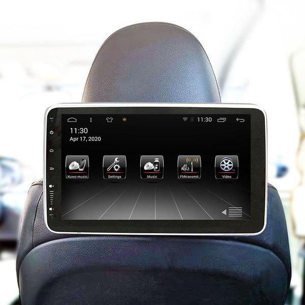 

car video 10.1-inch android capacitive headrest rear entertainment screen