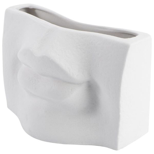 

vases 1pc nordic style vase ceramic flower container arrangement (white)