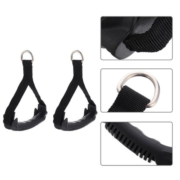 

accessories 4pcs resistance band handle exercise training stretching rope