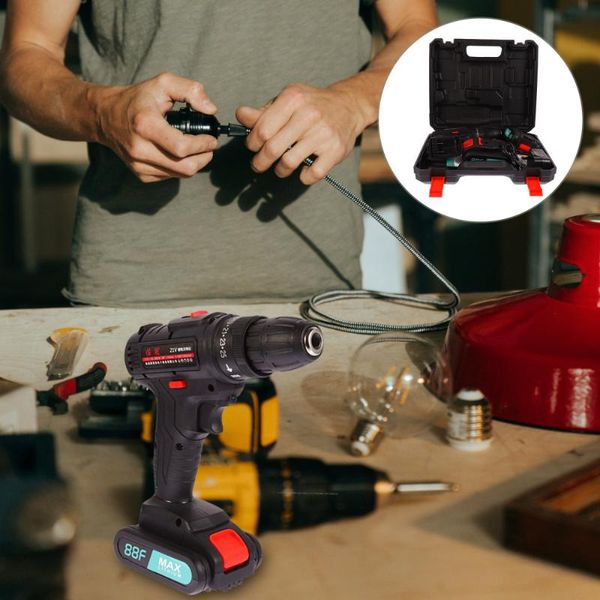 

professional electric screwdrivers 1 set screwdriver household maintaining tool (uk plug)