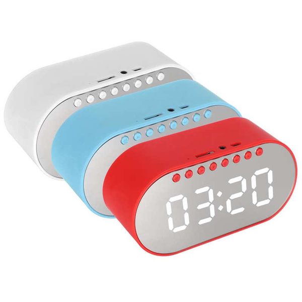 

t1 for bluetooth alarm clock digtal speaker usb charging with fm radio for bedroom speaker