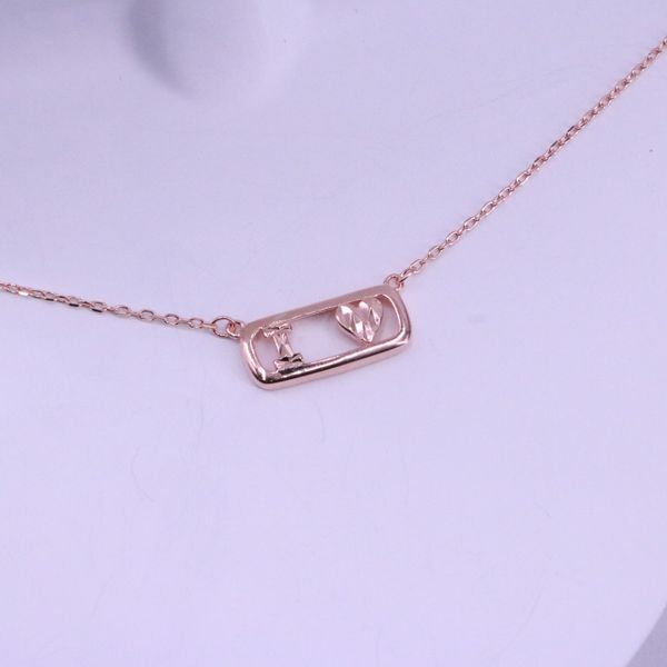 

necklace of love, Silver