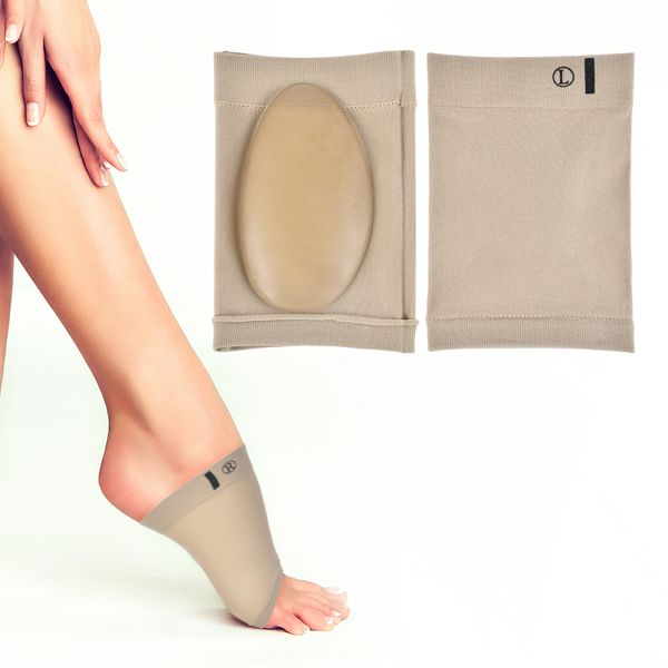 

1 pair silicone gel arches footful ortc insoles arch support foot brace flat feet relieve pain comfortable orthopedic pads