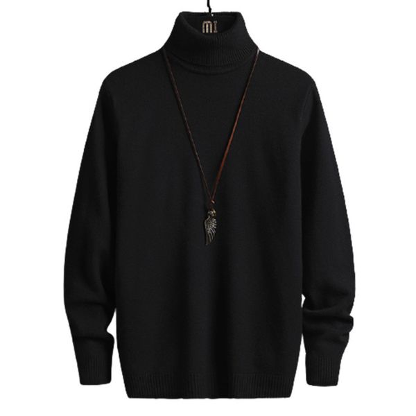 

Men's collar sweater, White;black