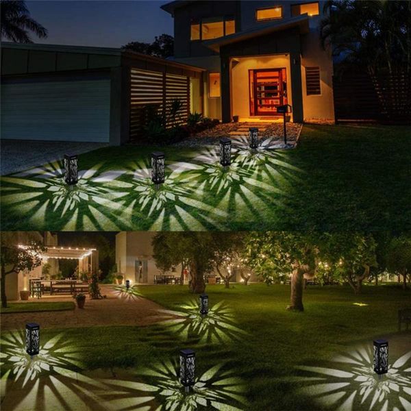 

lawn lamps garden decoration ground light led tree branch pattern solar glowing lamp ornament gardening statue