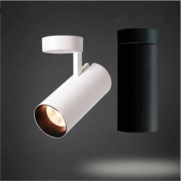 

dimmable led surface mounted ceiling downlight adjustable 90 degrees nordic spot light for indoor foyer,living room ac 90-260v