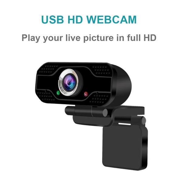 

webcams hd 1080p webcam built-in microphone smart web camera usb for desklap computer pc game cam