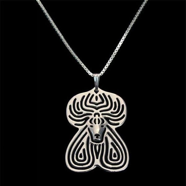 

pendant necklaces women's alloy lovers' poodle jewelry drop, Silver