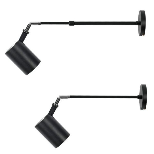 

hartisan wall lamps led vintage decor mount light loft long rod sconce home mirror picture spot indoor lampara black decoration