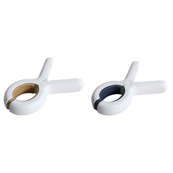 

clothing & wardrobe storage clothespin double-layer high elastic plastic windproof clip sheet drying fixing quilt 6pcs