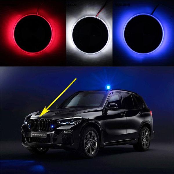 

4d car styling tail led logo light emblem lamp sticker emblem tail lamp decor for x1 x3 x5 x6 e70 e39 e90 e60 e46 f10/15/25
