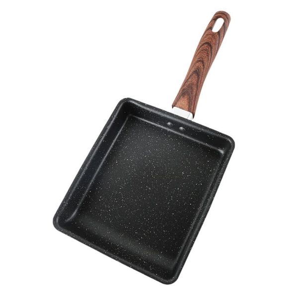 

pans 1pc steak frying pan square skillet non stick omelette fried egg