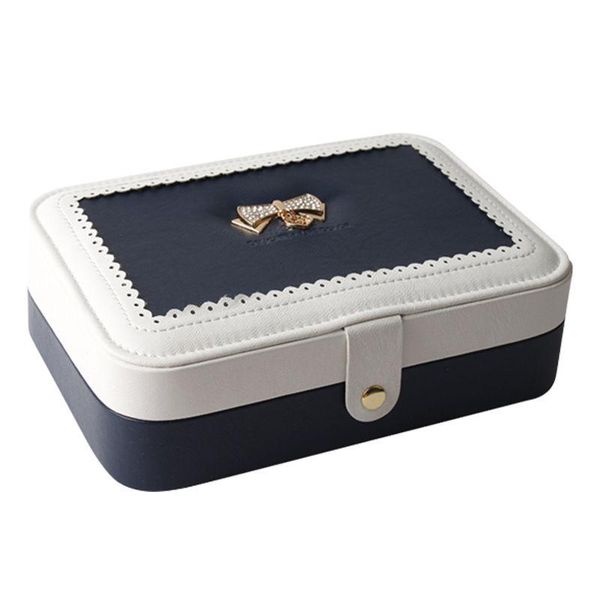 

jewelry box girls travel portable jewelry earrings necklace box