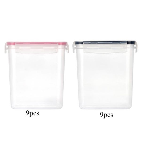 

storage bottles & jars plastic cereal dispenser dry food pasta rice container box