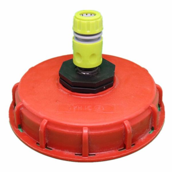

watering equipments plastic 16.3cm thread ibc tank lid water injection connector long-lasting barrel cover cap for liquid products' sto