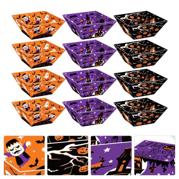 

gift wrap 12pcs festival party snack boxes chocolate popcorn paper