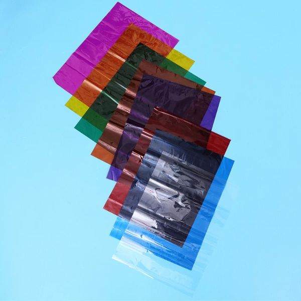 

window stickers 24 sheets diy transparent colored cellophane hand-made glass paper lantern making multi-purpose cell
