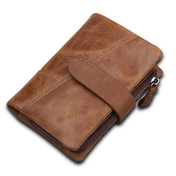 

card holders men's wallet genuine leather holder purses coin purse men wallets, Brown;gray