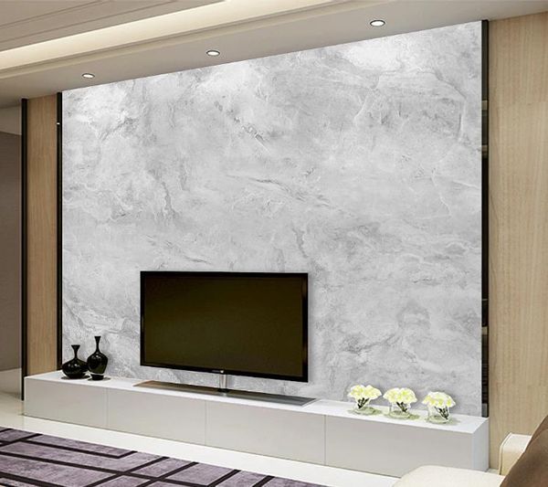 

wallpapers custom any size 3d home decor living room tv hd jazz white marble wallpaper stickers