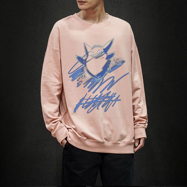 

new 2021 men's oversized 5xl harajuku anime hoodie oversize for black man itself hoody xxxtentacion men sweatshirt gorx