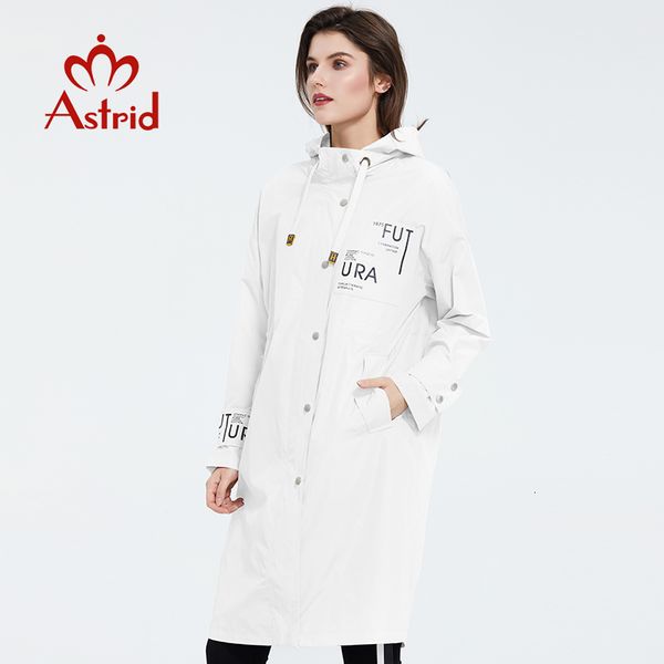 

astrid new arrival spring young fashion long trench coat female outwear casual hooded thin coat as-9413 201102, Tan;black