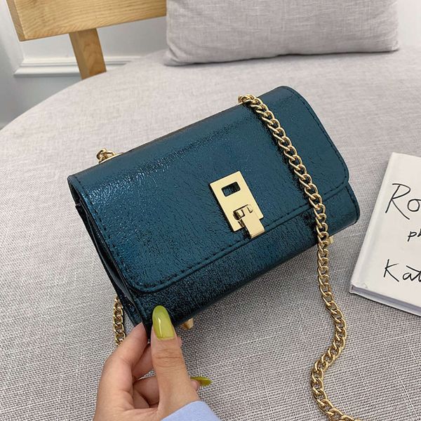 

2021 summer small bag women's korean version chain square simple messenger