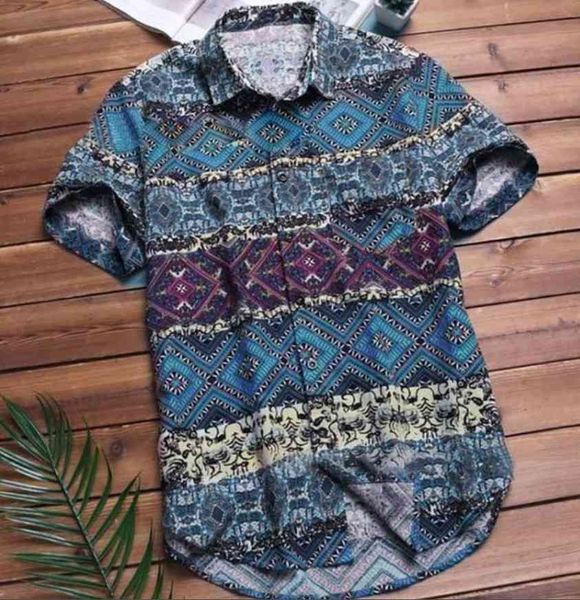 

men's jackets pyjtrl hawaiian style flower male shirt beach tourism leisure vacation ade4, Black;brown