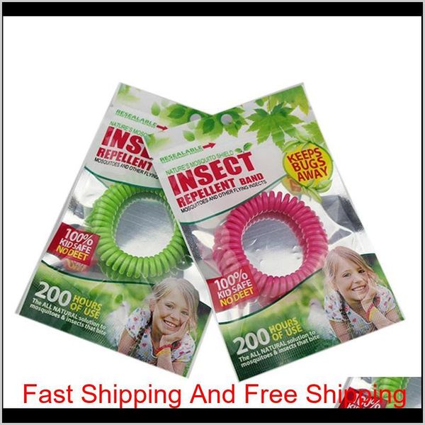 

anti-mosquito elastic repellent bracelet summer 7 colors natural vegetable oils phone strap elastic hand ring wristband qyltrj bwkf