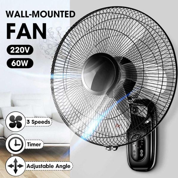

electric fans wall-mounted 5 blades fan air cooler multifunction household 16 inch wall hanging conditioner