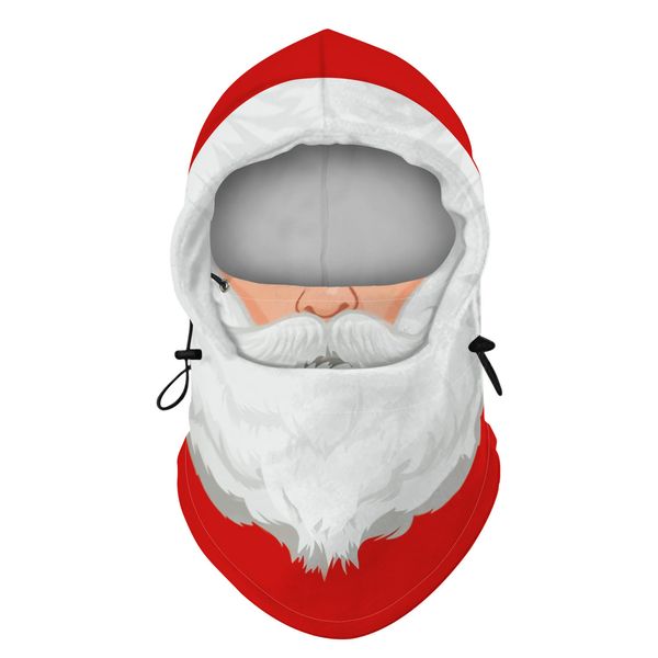 

custom logo 3d digital children's skiing warm fleece cover adjustable mask